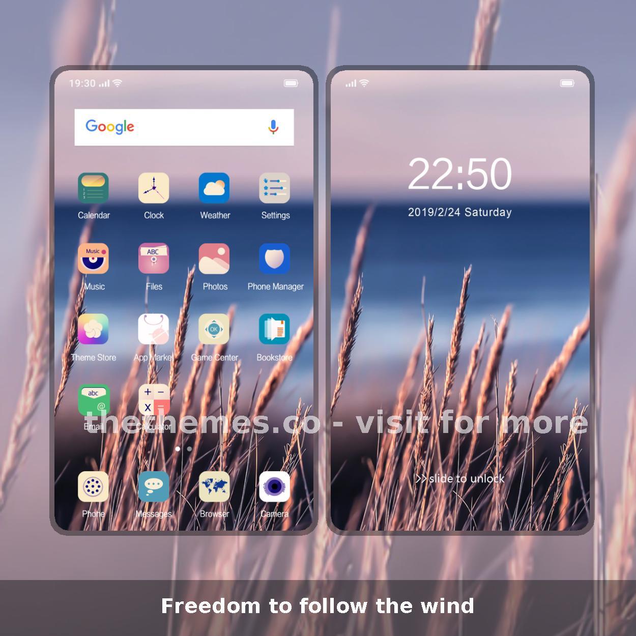 Freedom to follow the wind