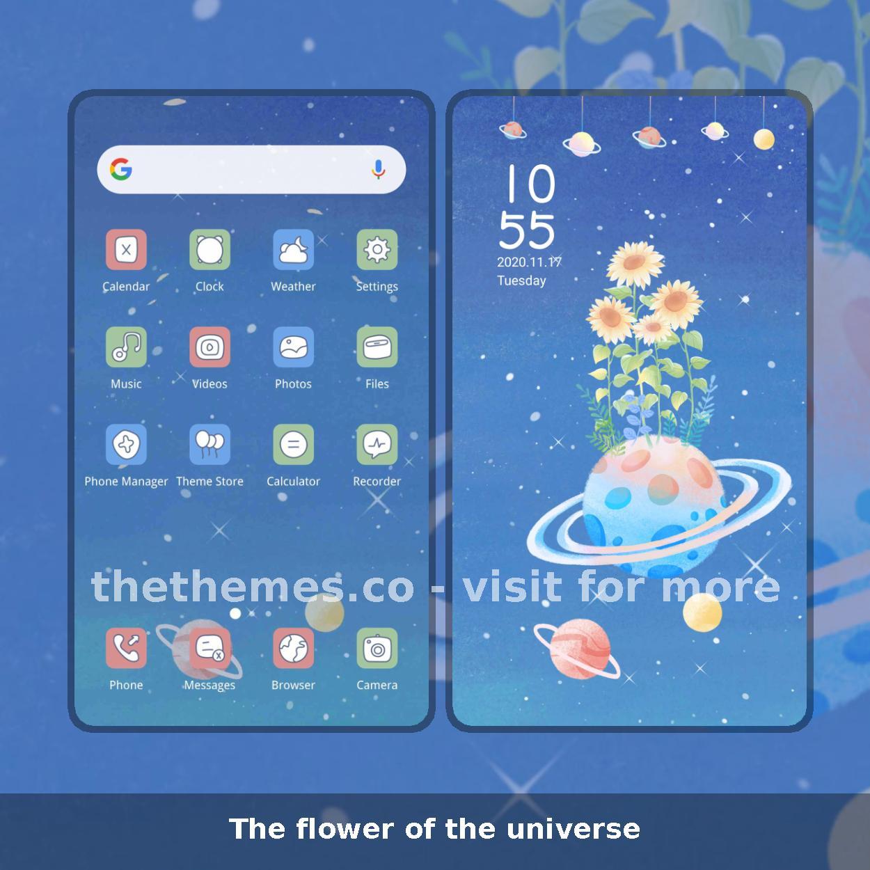 The flower of the universe