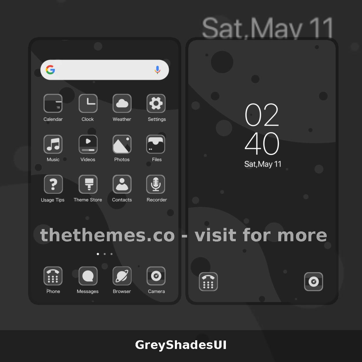 GreyShadesUI