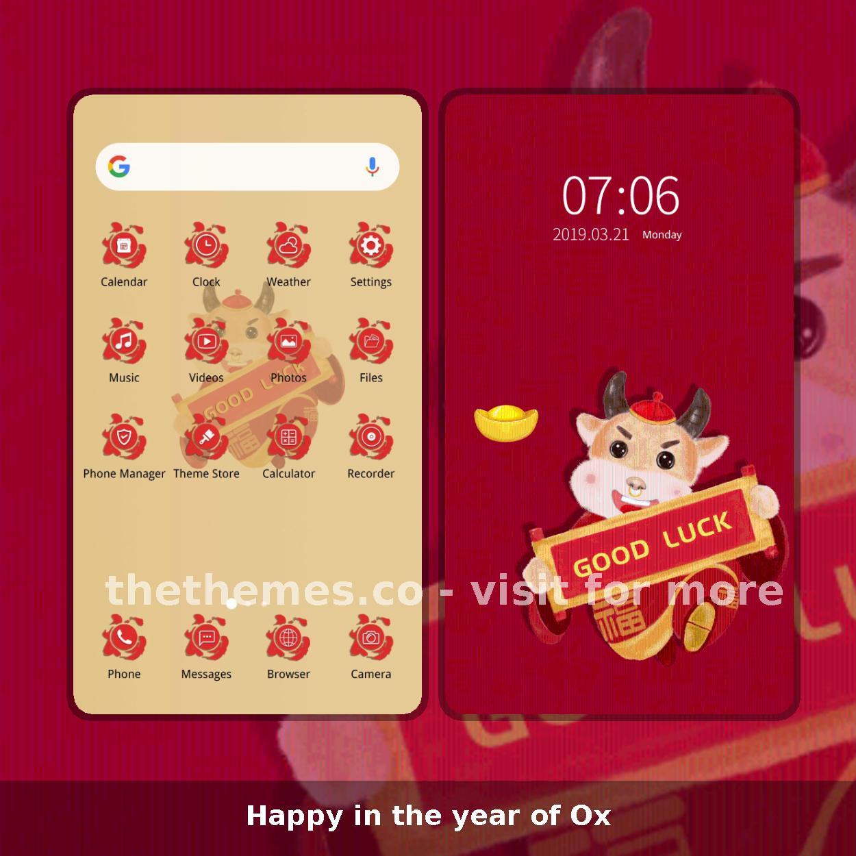 Happy in the year of Ox