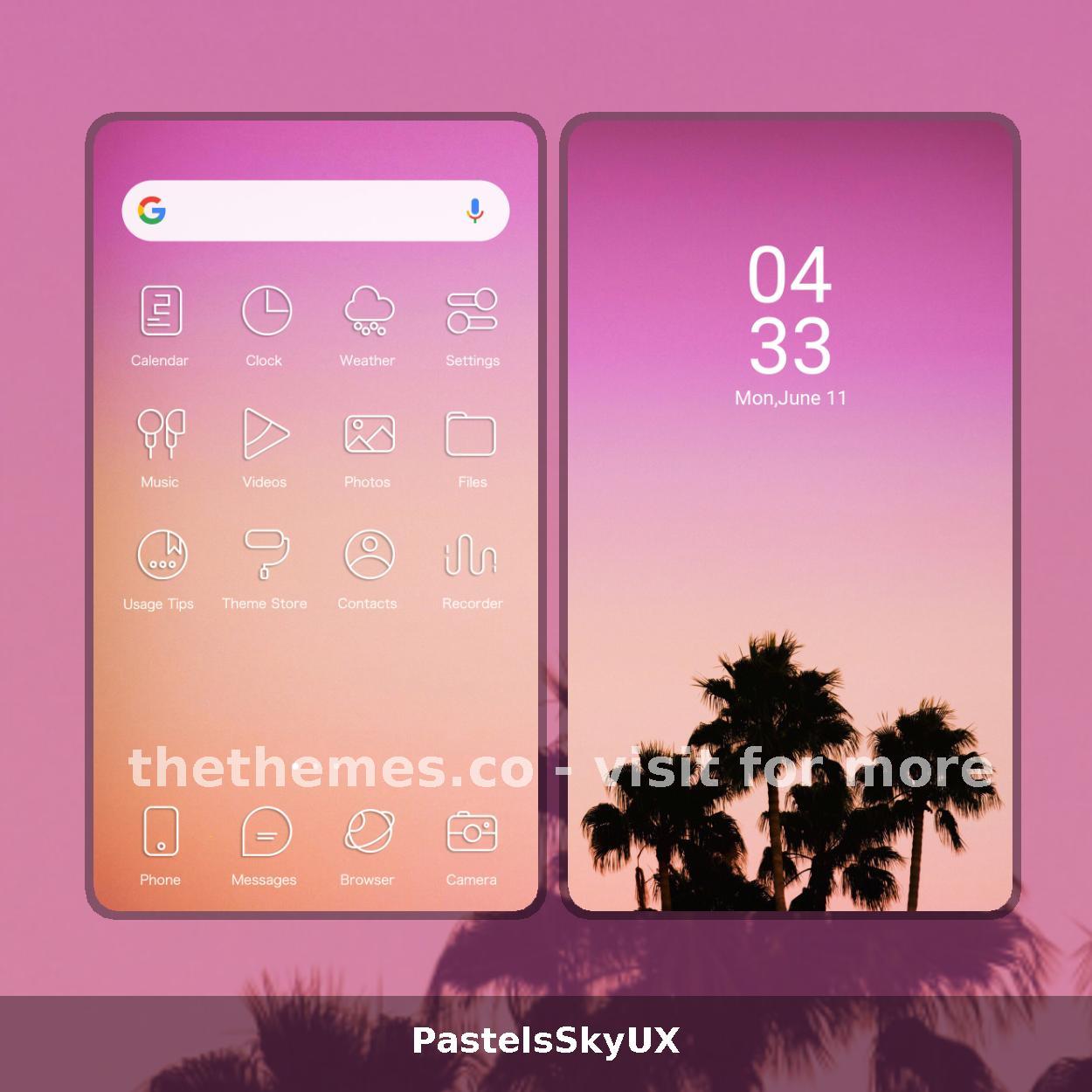 PastelsSkyUX