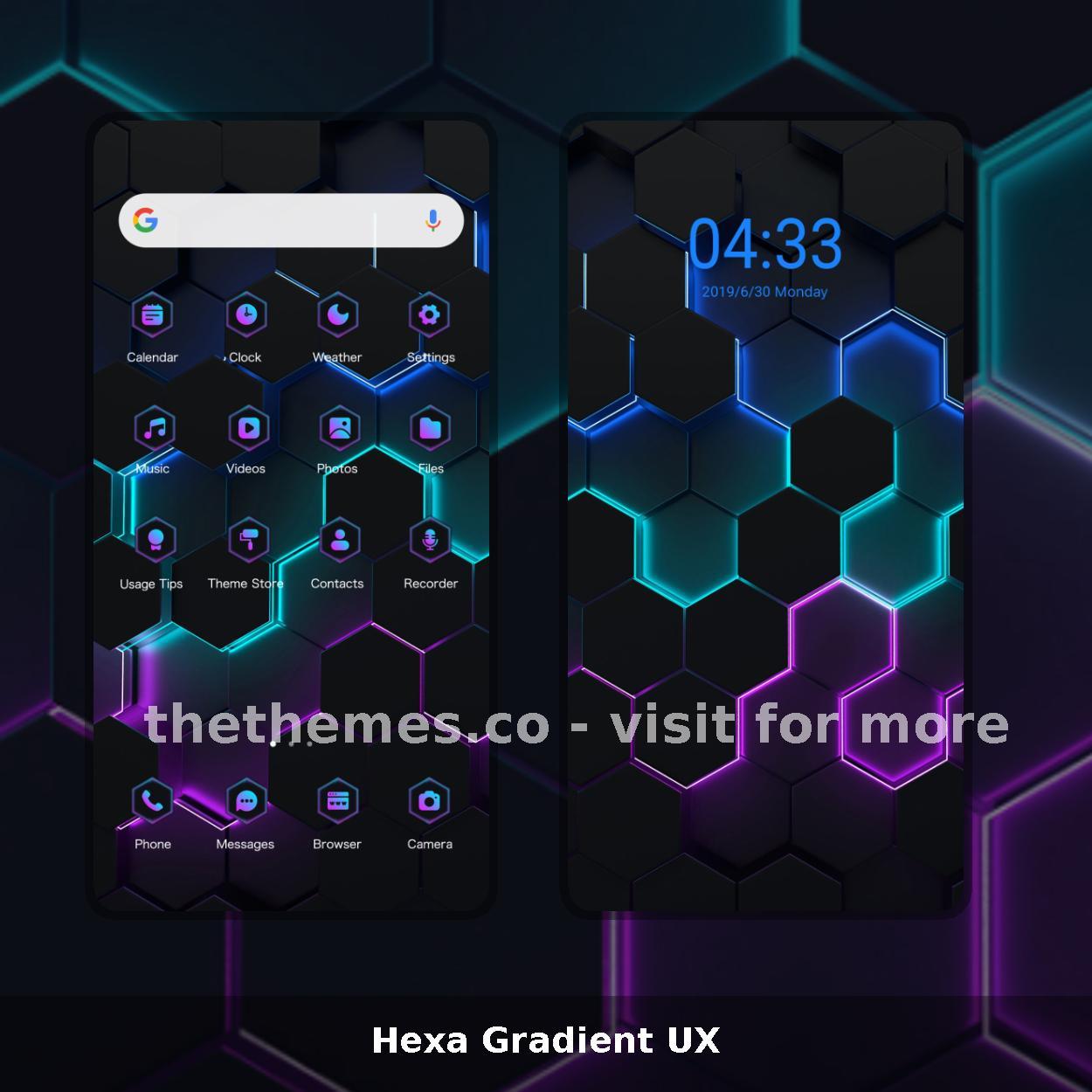 Hexa Gradient UX