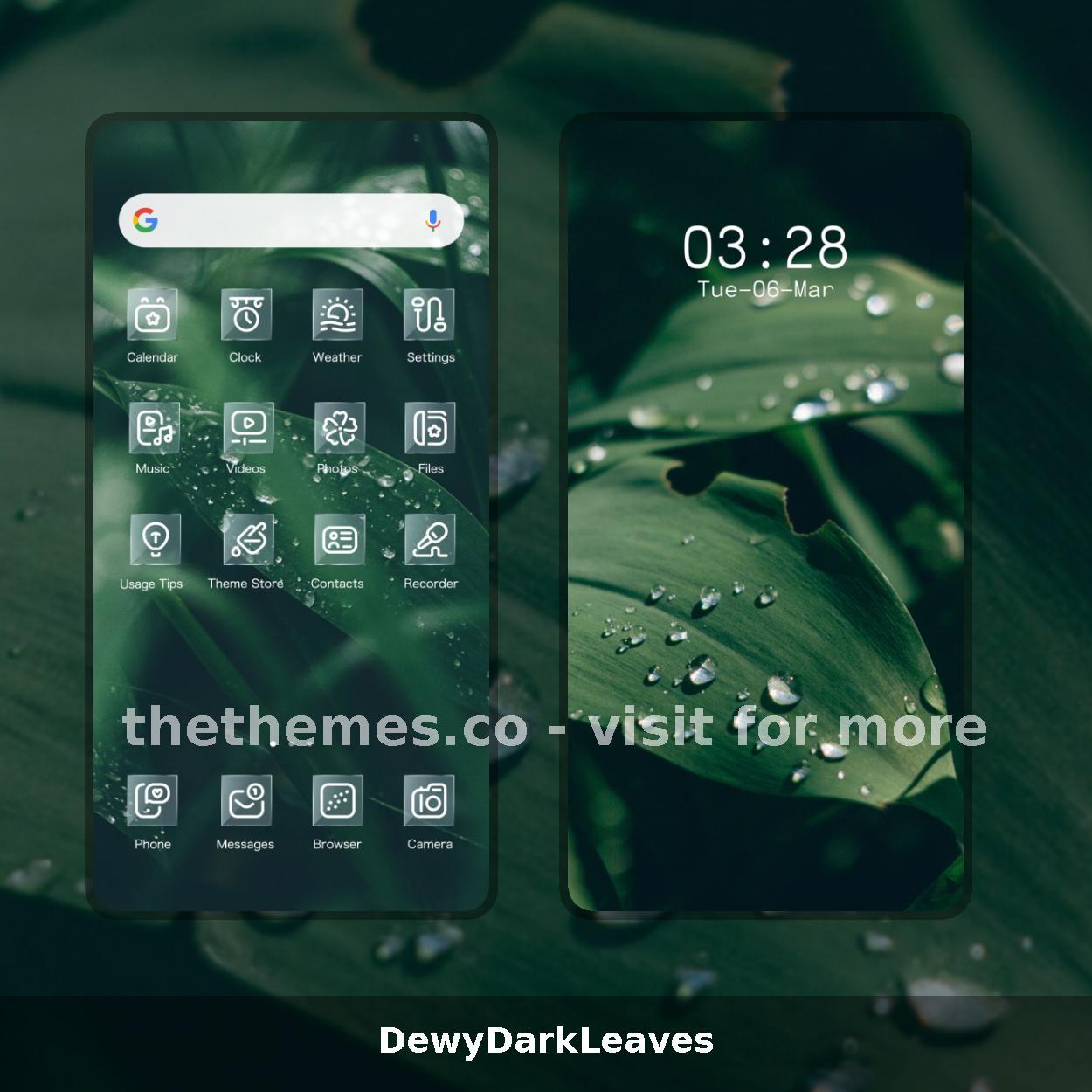 DewyDarkLeaves
