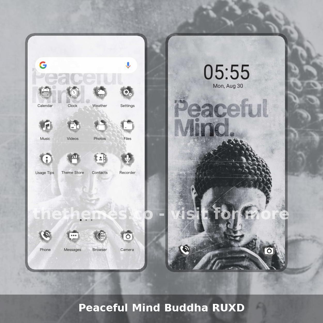 Peaceful Mind Buddha RUXD