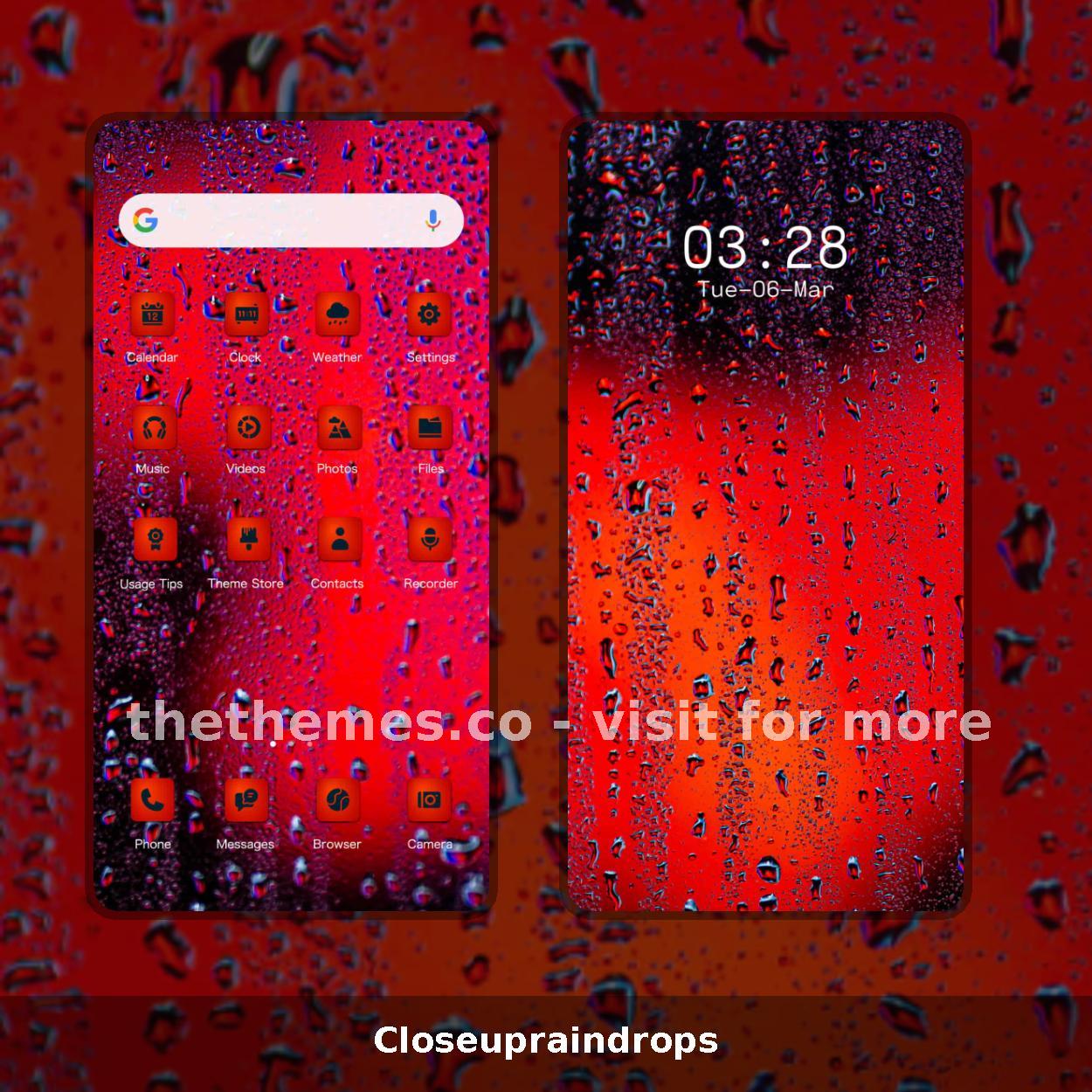 Closeupraindrops