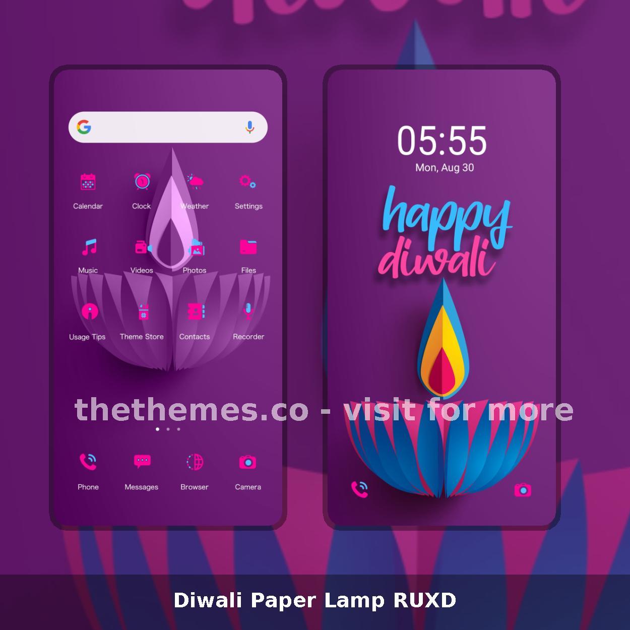 Diwali Paper Lamp RUXD