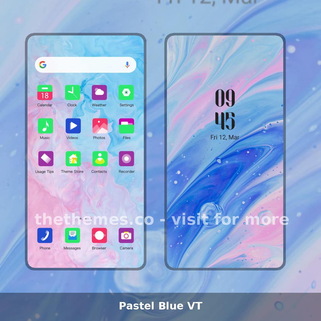 Pastel Blue VT