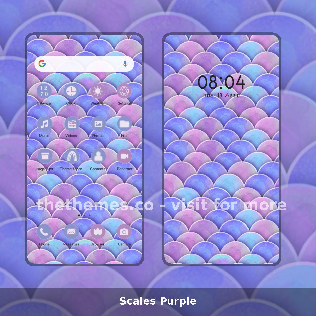 Scales Purple