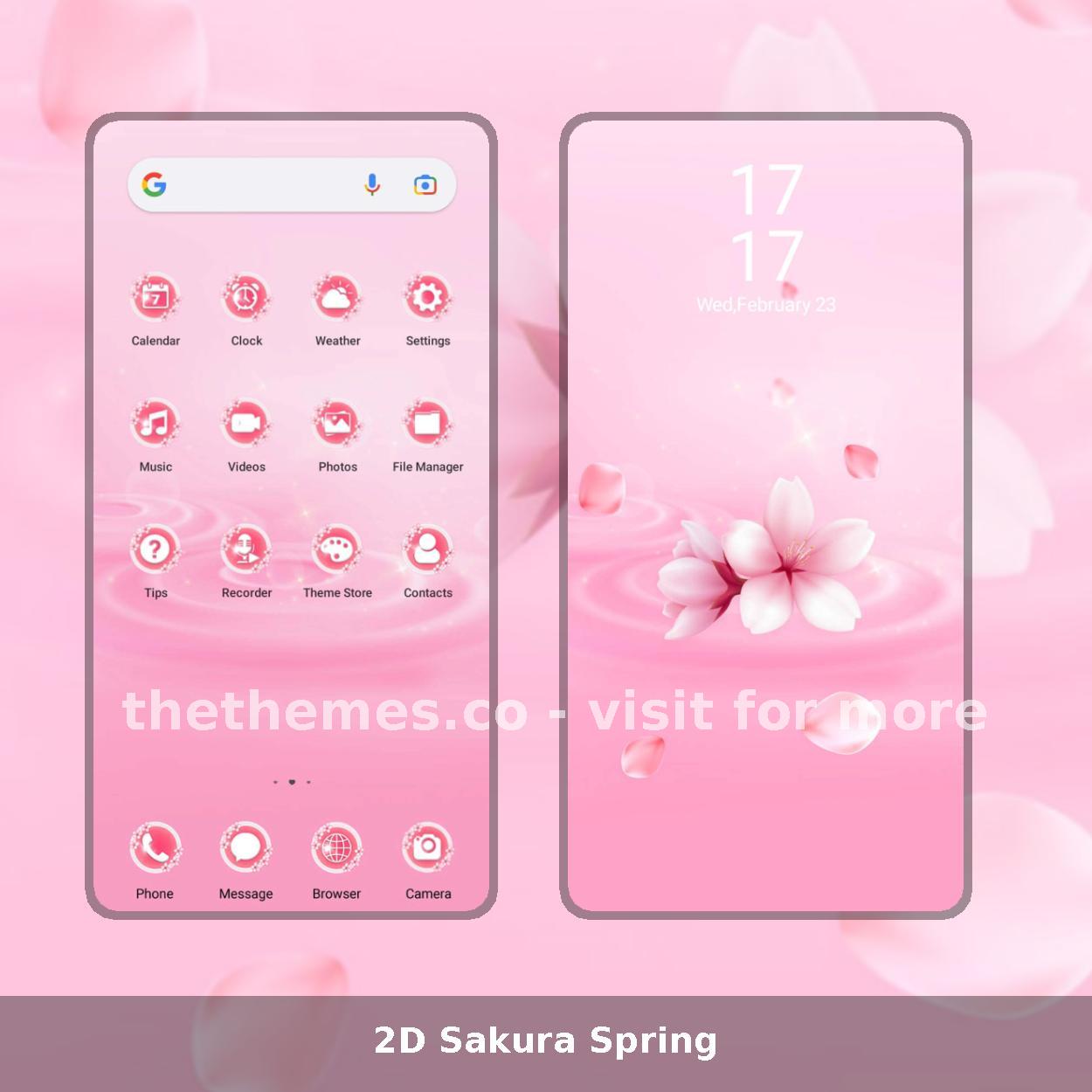 2D Sakura Spring