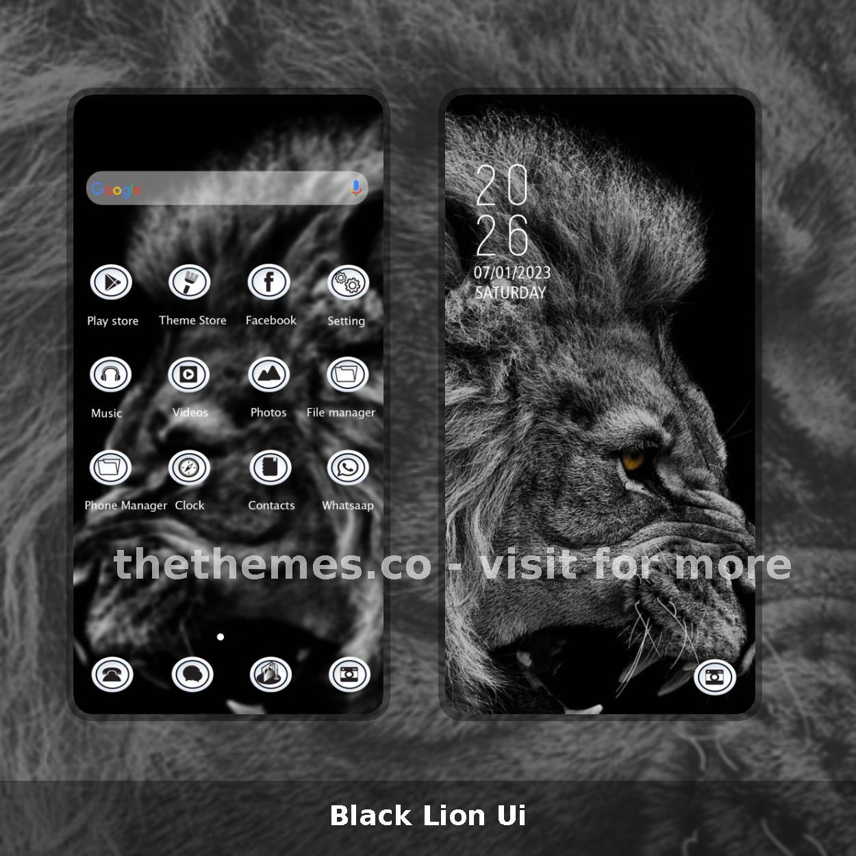 Black Lion Ui