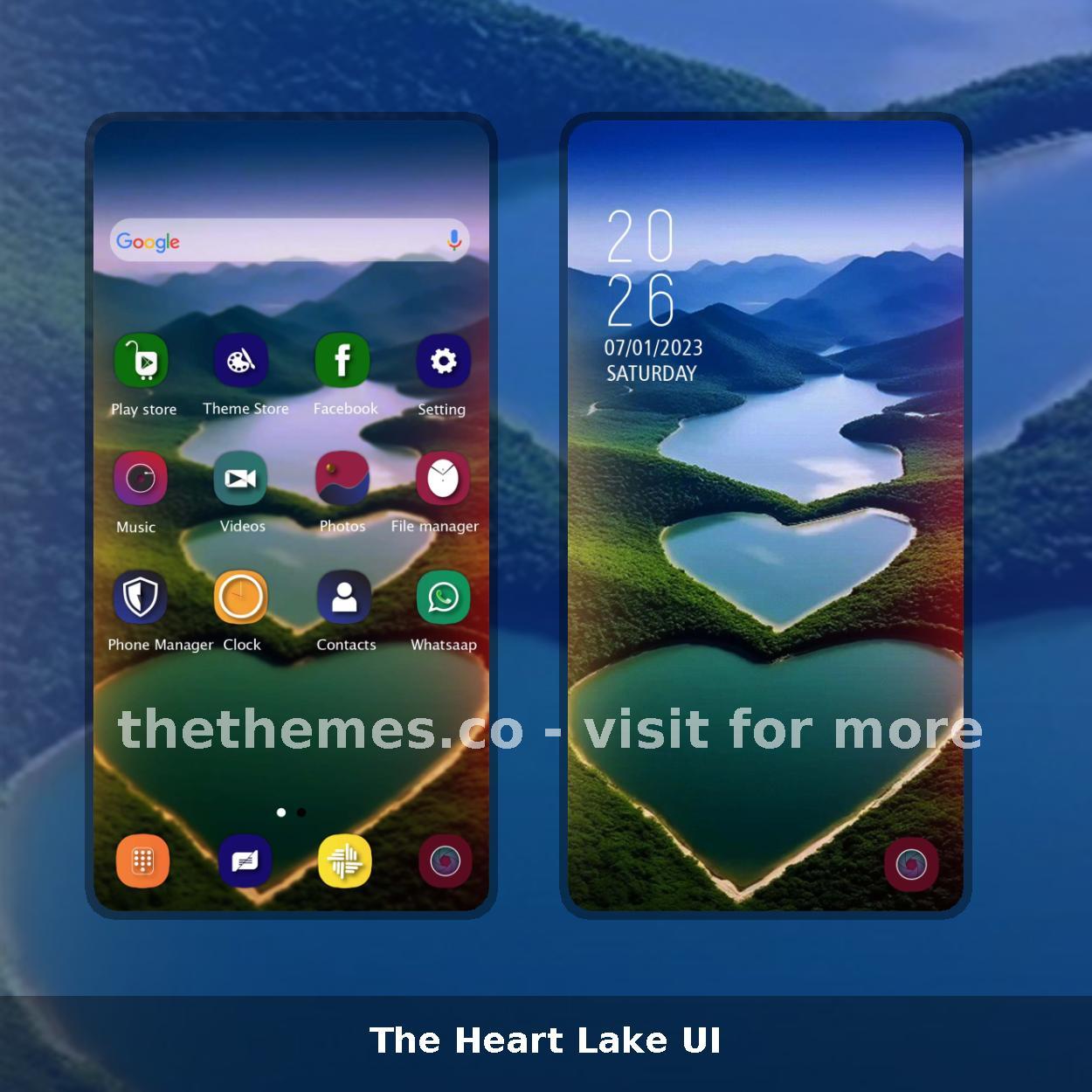 The Heart Lake UI