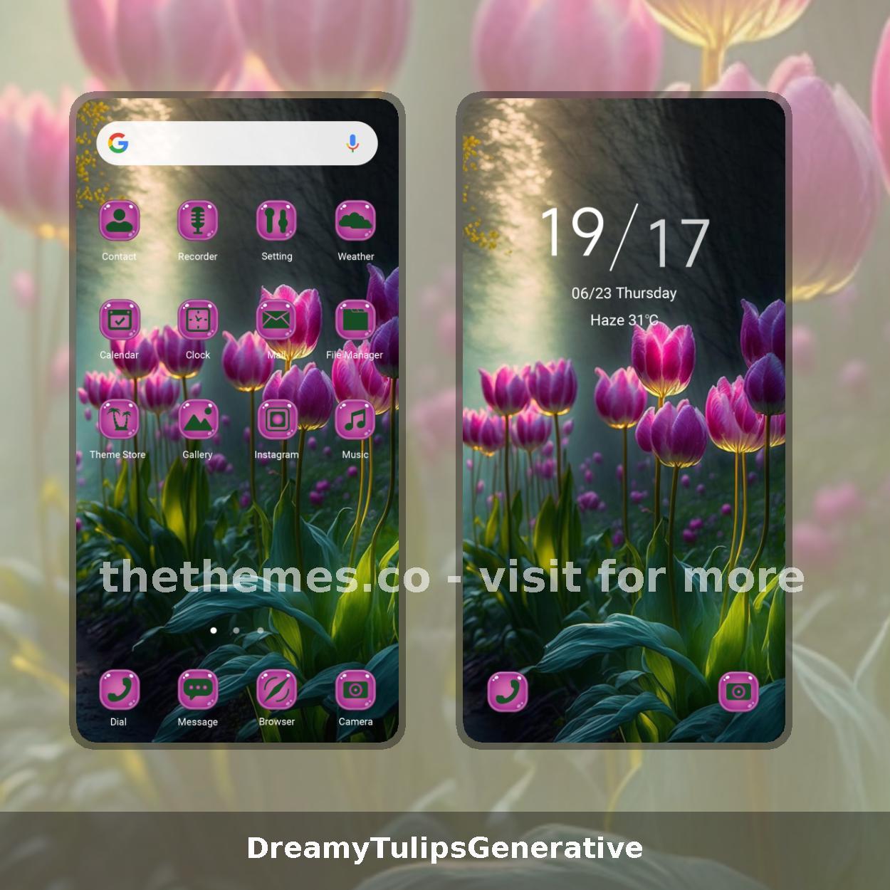 DreamyTulipsGenerative