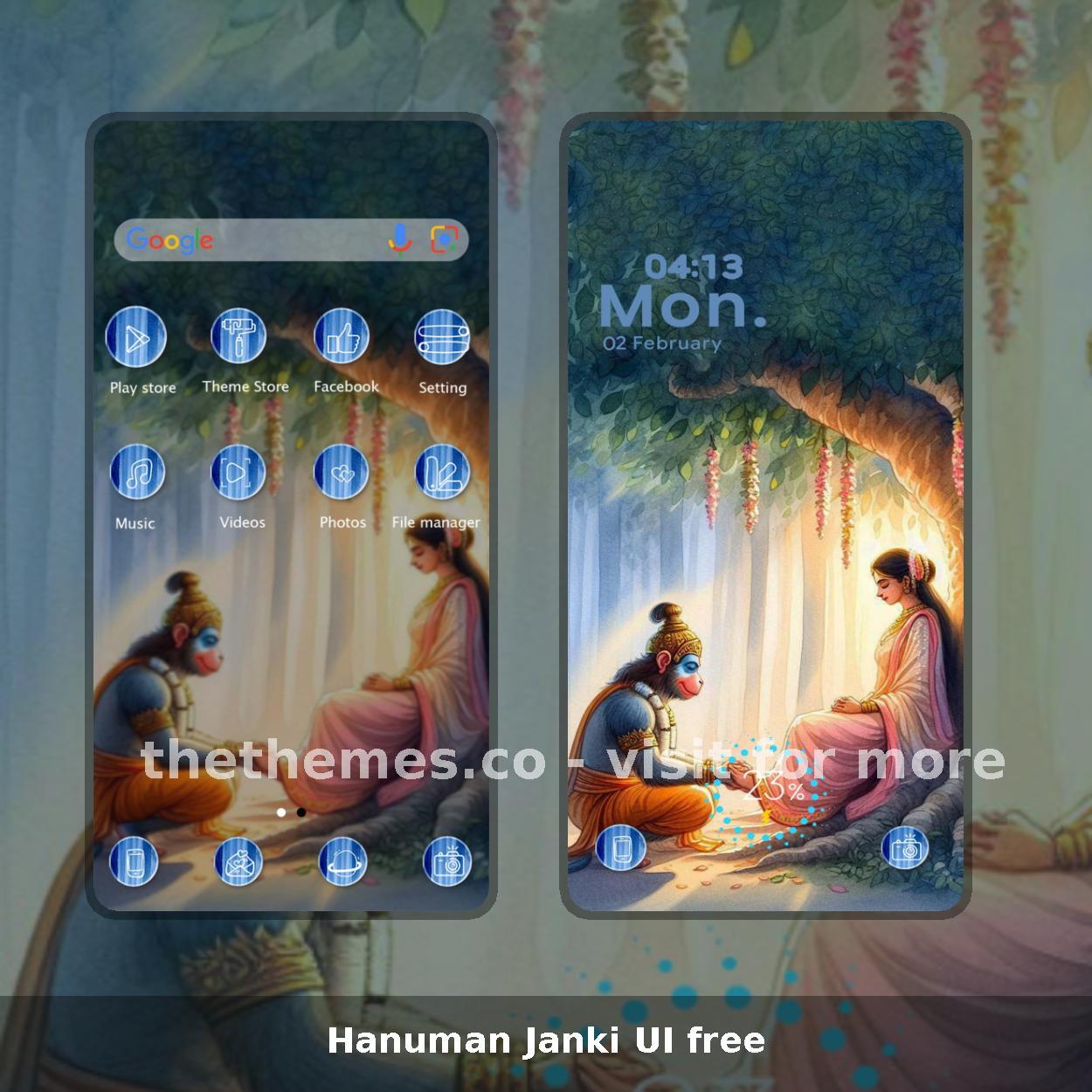 Hanuman Janki UI free