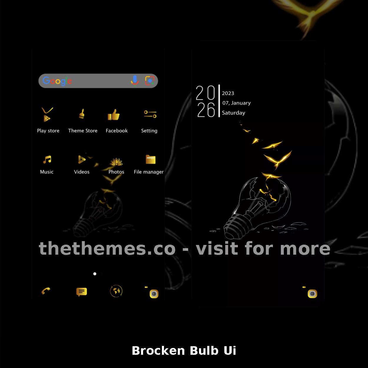 Brocken Bulb Ui