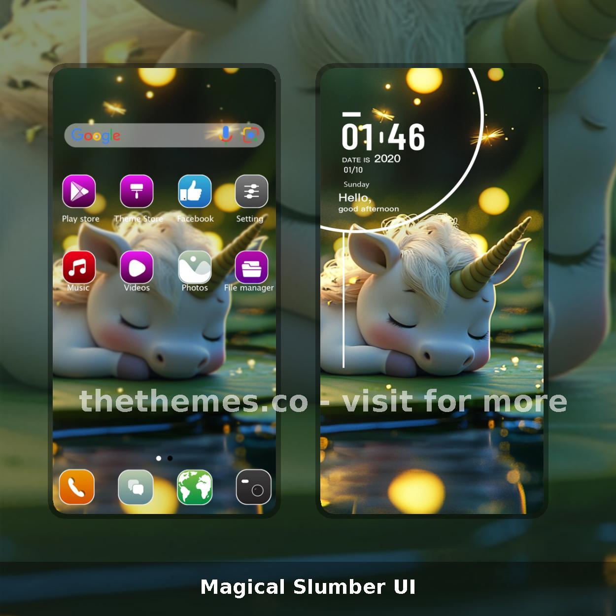 Magical Slumber UI
