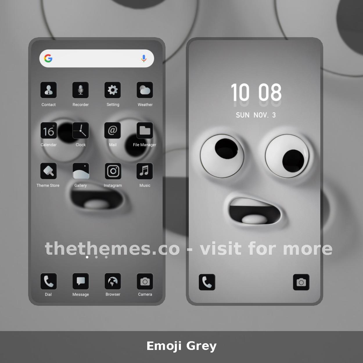 Emoji Grey